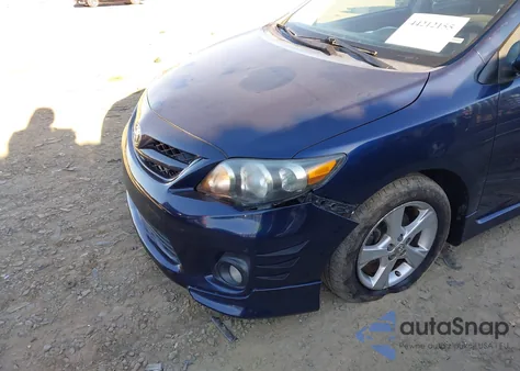 2013 Toyota Corolla S z USA, uszkodzony, nr VIN 5YFBU4EE3DP206224